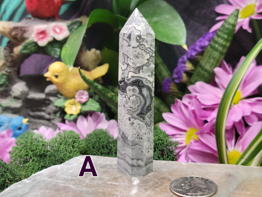 Mexican Lace Agate Towers