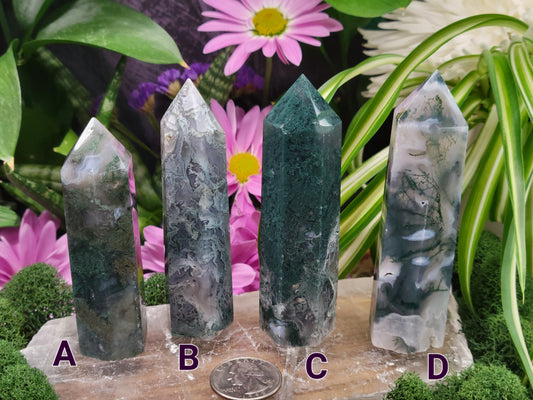Moss Agate Towers