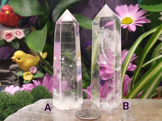 Clear Quartz Towers