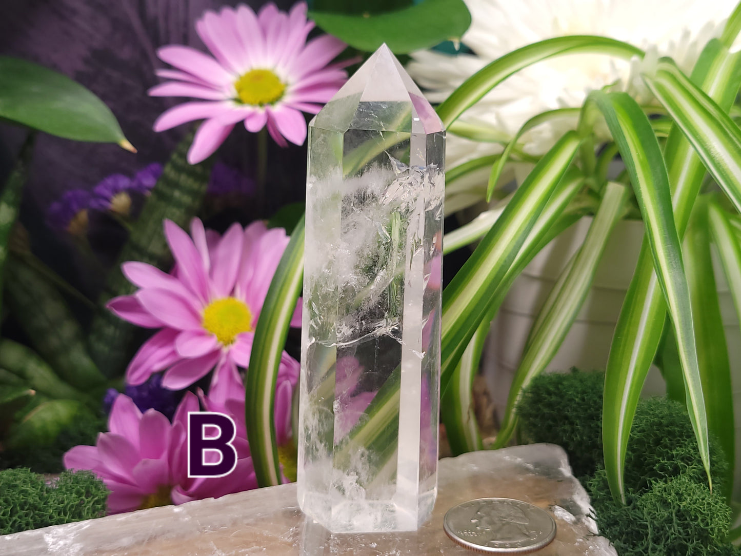 Clear Quartz Towers
