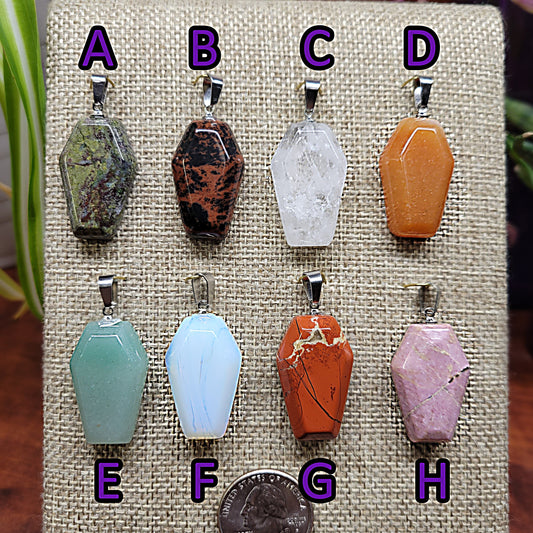 Coffin Pendants