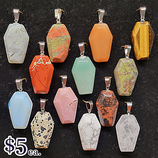 Coffin Pendants