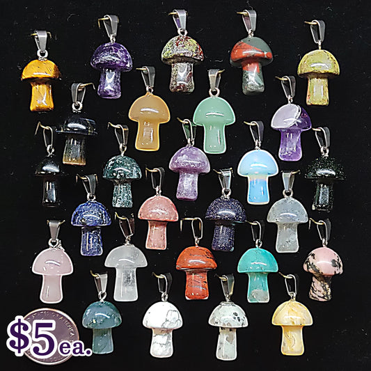 Mushroom Pendants