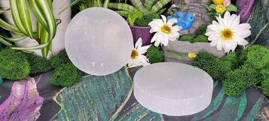Selenite Charging Plates - Rock Bottom Jewelry & Engraving