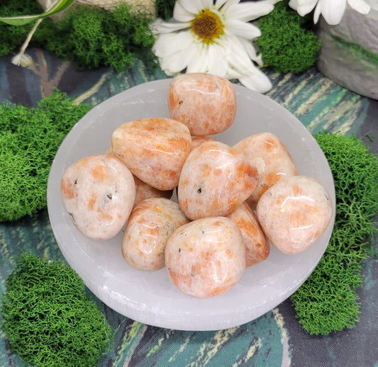 Sunstone Tumble - Rock Bottom Jewelry & Engraving