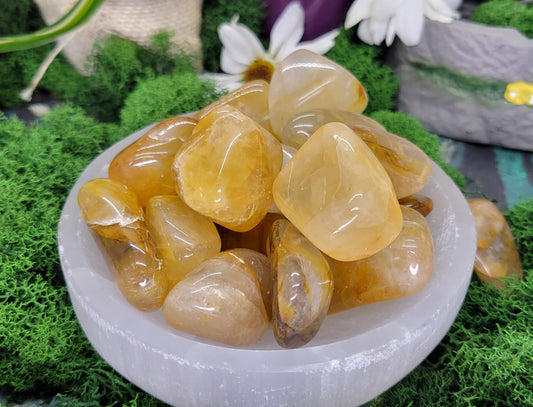 Golden Healer Quartz Tumble - Rock Bottom Jewelry & Engraving