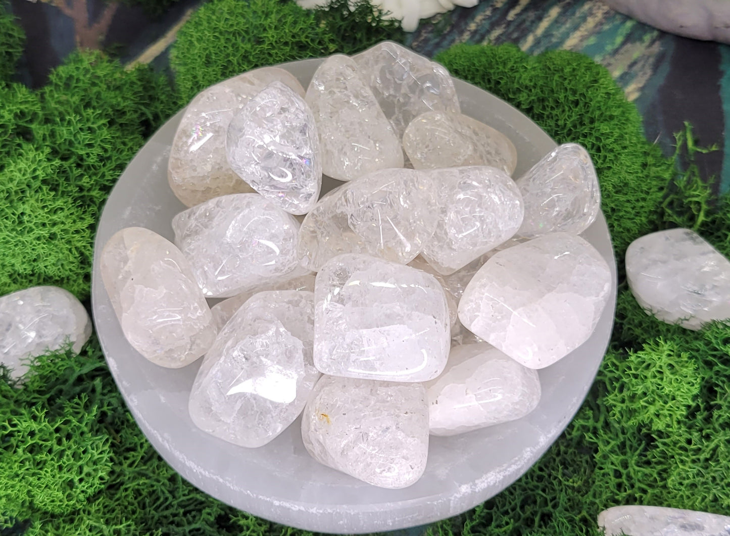 Crackle Quartz Tumble - Rock Bottom Jewelry & Engraving