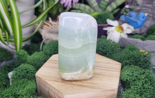 Pistachio Calcite Freeform - Rock Bottom Jewelry & Engraving