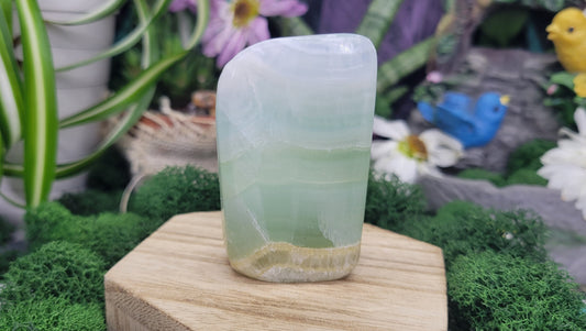 Pistachio Calcite Freeform - Rock Bottom Jewelry & Engraving