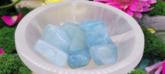 Aquamarine Chunks - Rock Bottom Jewelry & Engraving