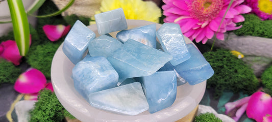 Aquamarine Chunks - Rock Bottom Jewelry & Engraving