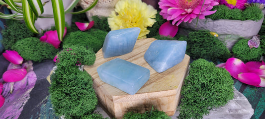 Aquamarine Chunks - Rock Bottom Jewelry & Engraving