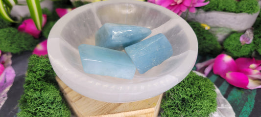 Aquamarine Chunks - Rock Bottom Jewelry & Engraving