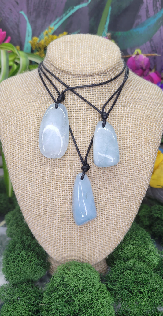 Aquamarine Necklace - Rock Bottom Jewelry & Engraving