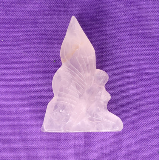 Rose Quartz Fairy - Rock Bottom Jewelry & Engraving