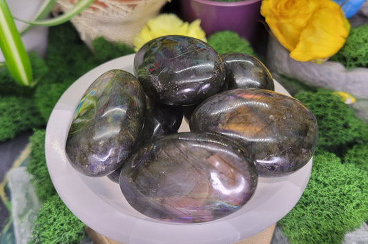 Spectralite Pebbles - Rock Bottom Jewelry & Engraving