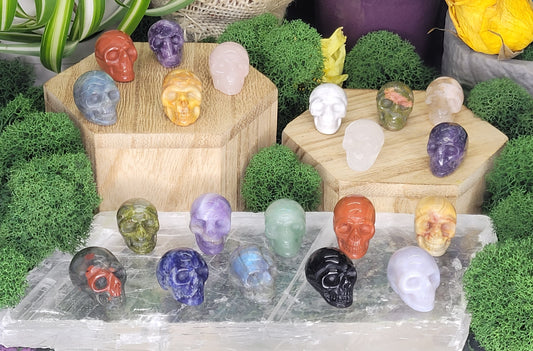 Small Skull Carvings - Rock Bottom Jewelry & Engraving