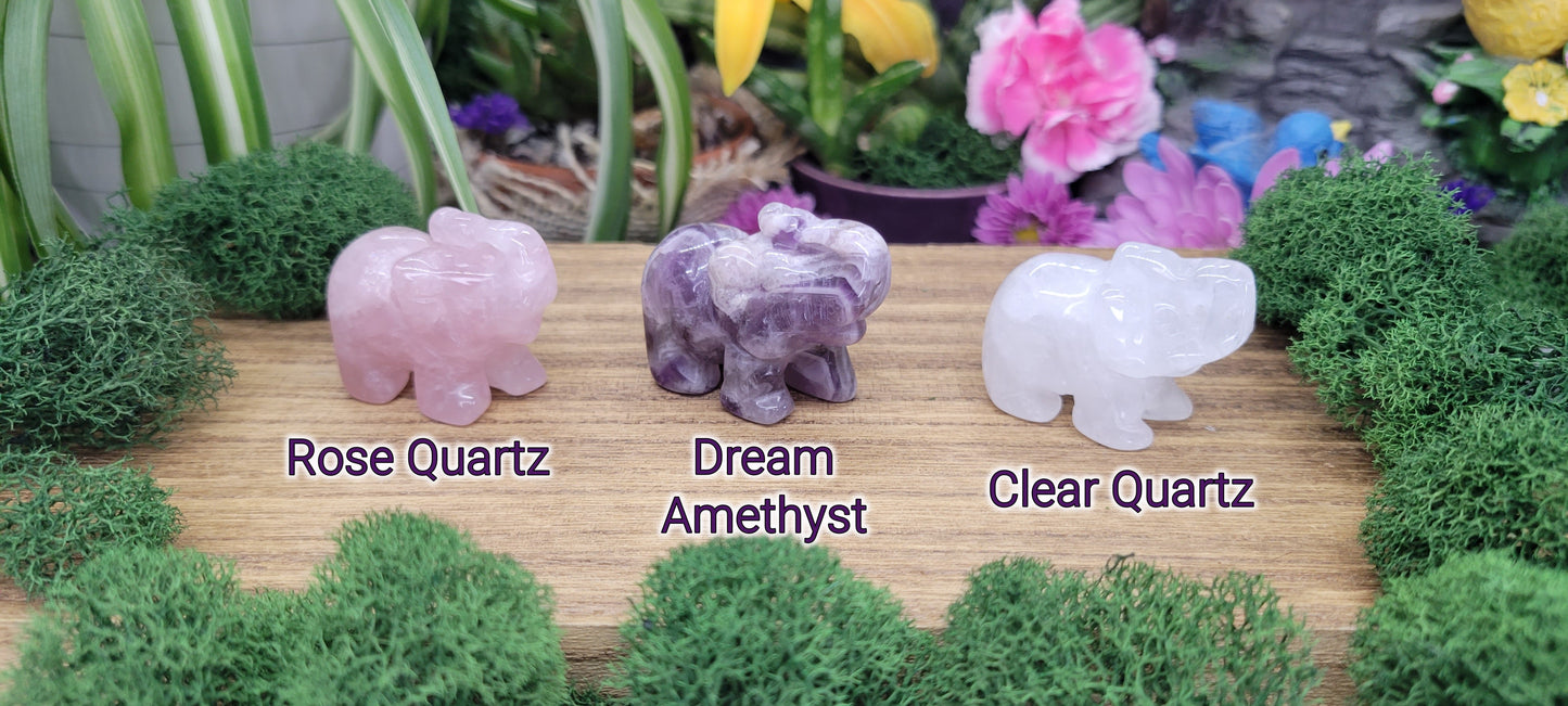 Small Elephant Carvings - Rock Bottom Jewelry & Engraving