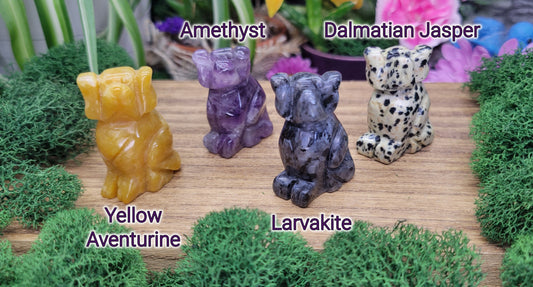 Small Dog Carvings - Rock Bottom Jewelry & Engraving