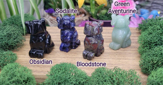 Small Dog Carvings - Rock Bottom Jewelry & Engraving