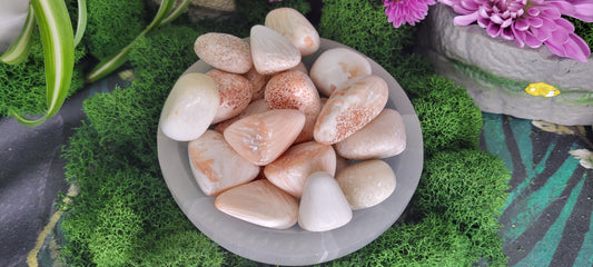 Scolecite Tumble - Rock Bottom Jewelry & Engraving