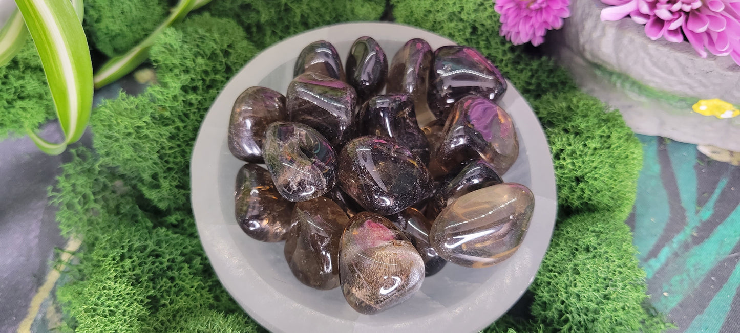 Smoky Quartz Tumble - Rock Bottom Jewelry & Engraving