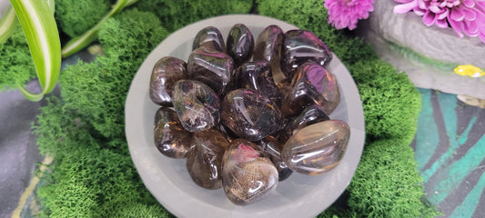 Smoky Quartz Tumble - Rock Bottom Jewelry & Engraving