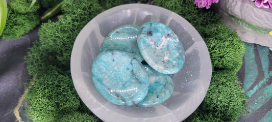 Amazonite Worry Stone - Rock Bottom Jewelry & Engraving