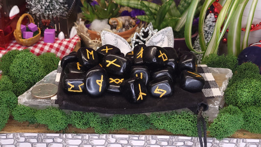 Obsidian Rune Box Set