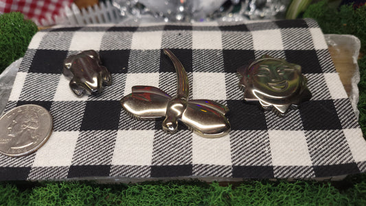 Small Pyrite Carvings