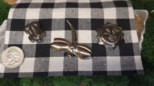 Small Pyrite Carvings