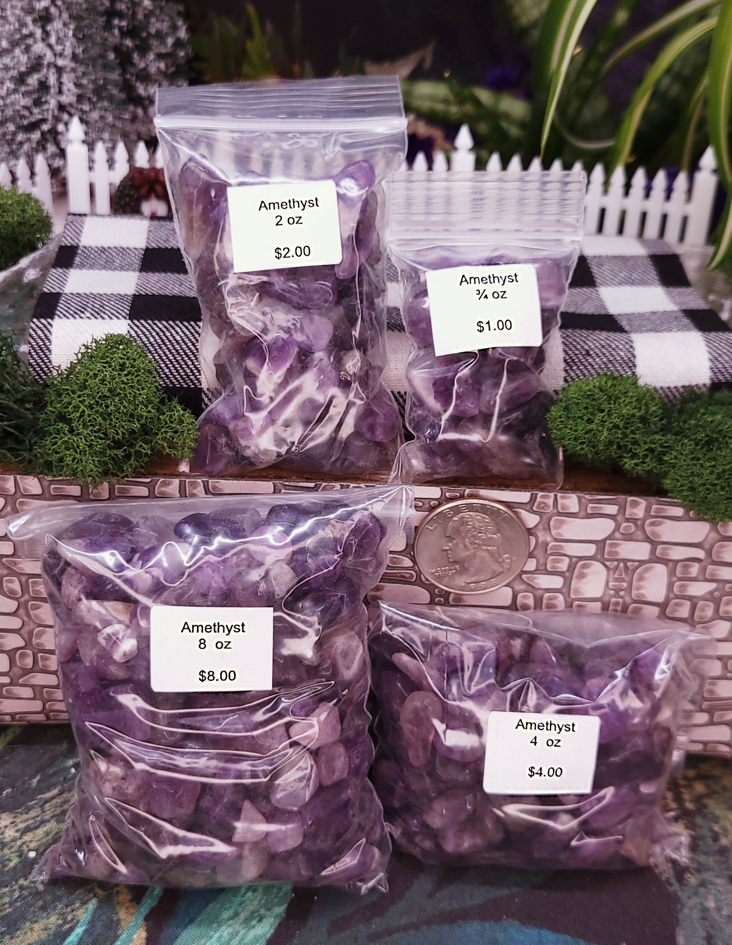 Amethyst Chip Stones