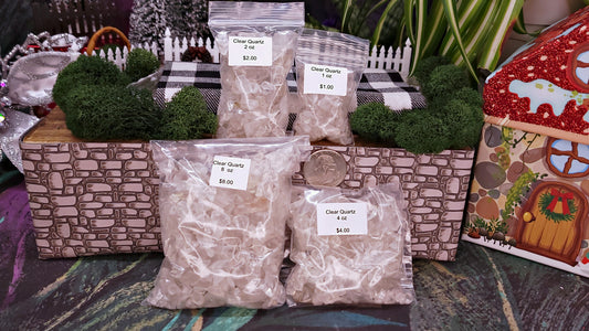 Clear Quartz Chip Stones