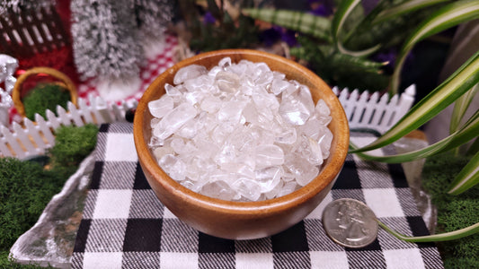 Clear Quartz Chip Stones