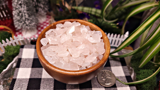 Rose Quartz Chip Stones