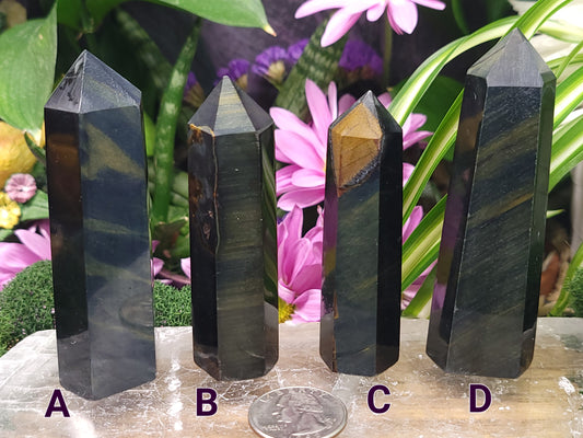 Blue Tiger Eye Towers