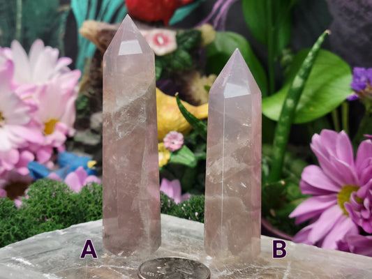 Blue Rose Quartz Towers