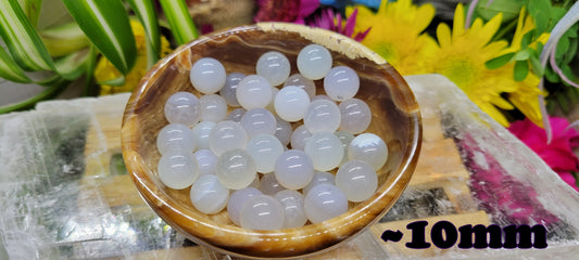 Mini Agate Spheres - Rock Bottom Jewelry & Engraving