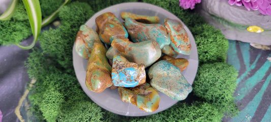 Turquoise Tumble - Rock Bottom Jewelry & Engraving