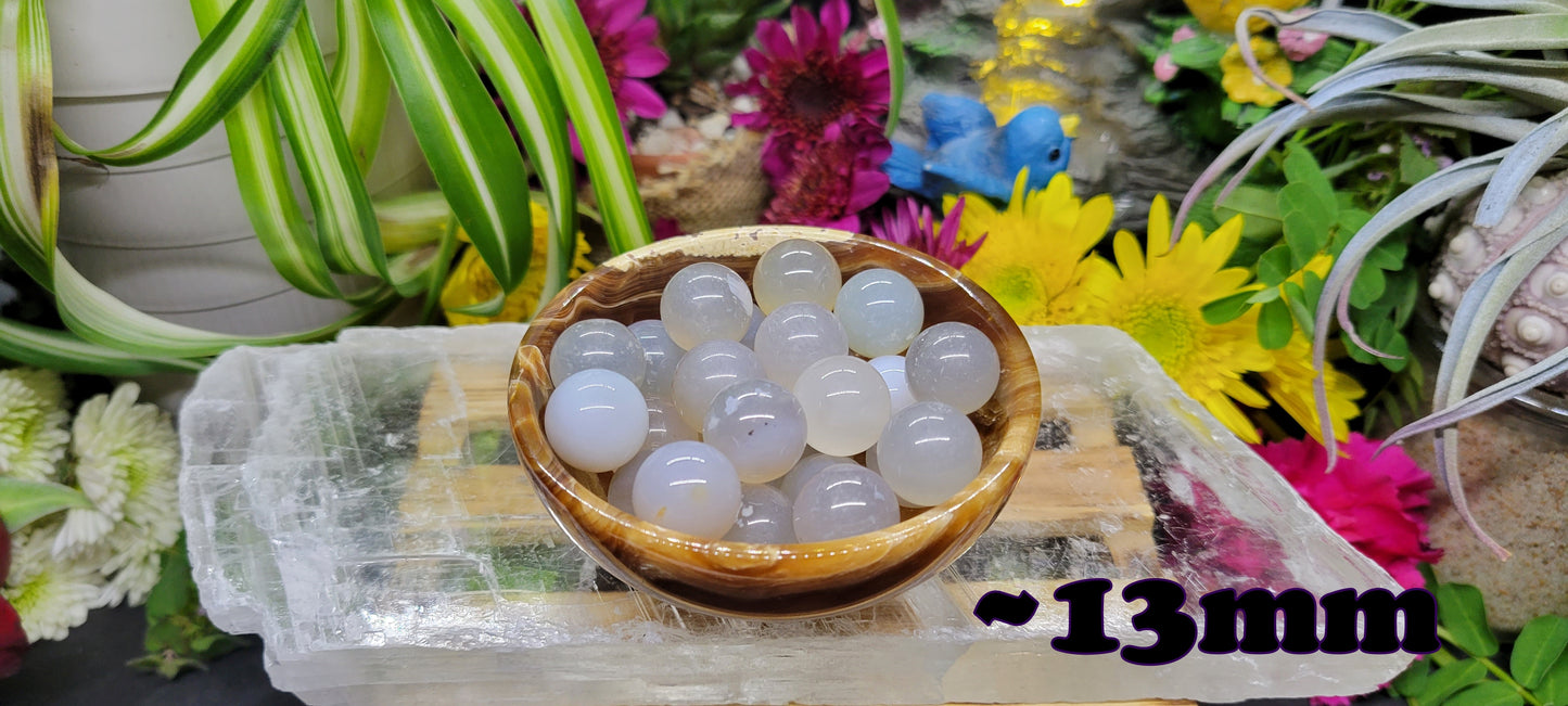 Mini Agate Spheres - Rock Bottom Jewelry & Engraving