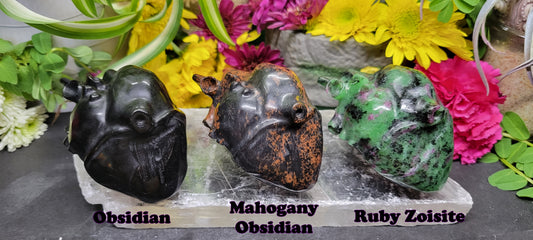 Large Heart Carvings - Rock Bottom Jewelry & Engraving