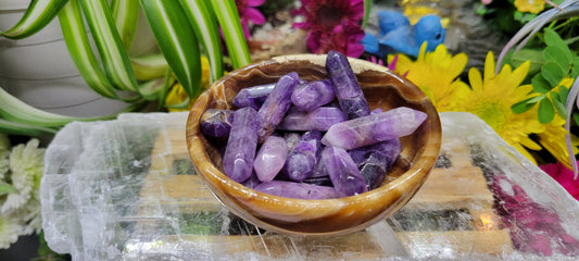 Mini Amethyst Points - Rock Bottom Jewelry & Engraving