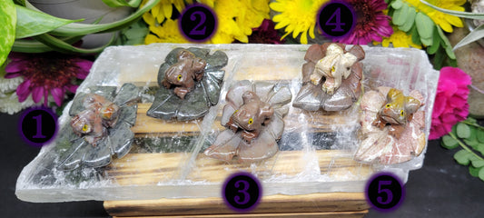 Soapstone Frog Carvings - Rock Bottom Jewelry & Engraving