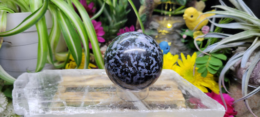 Indigo Gabbro Sphere - Rock Bottom Jewelry & Engraving