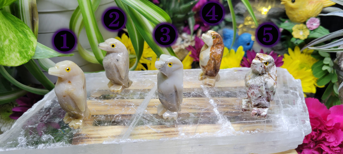 Soapstone Penguin Carvings - Rock Bottom Jewelry & Engraving