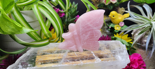 Rose Quartz Fairy - Rock Bottom Jewelry & Engraving