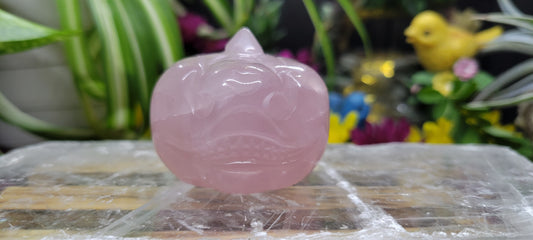 Rose Quartz Pumpkins - Rock Bottom Jewelry & Engraving