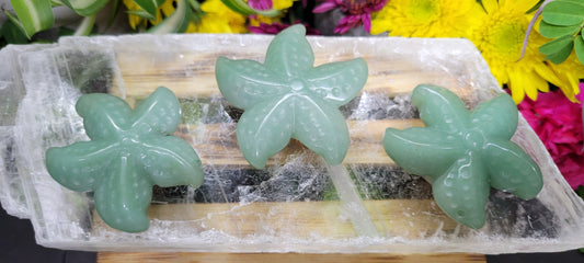 Green Aventurine Starfish - Rock Bottom Jewelry & Engraving