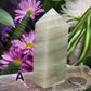 Banded Green Onyx Towers