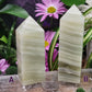 Banded Green Onyx Towers